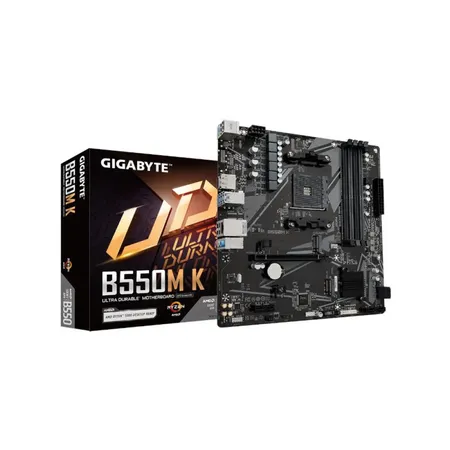 Gigabyte B550M K AM4 Micro ATX Motherboard (B550M-K)
