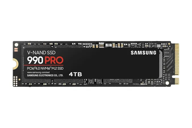 Samsung 990 Pro NVMe M.2 Gen4 SSD - 4TB...