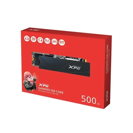 ADATA XPG Gammix S50 Core 500GB M.2 NVME Gen4 Solid State Drive ( SSD )