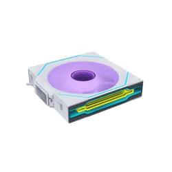 Lian Li Uni Fan SL-INF Wireless 120 Reversed Blade 120mm Single Pack Case Fan - White
