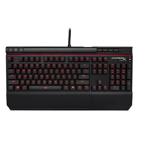 HYPERX Alloy Elite RGB Full Size Mechanical Wired Gaming Keyboard ( Black ) ( Cherry MX Red Switch )