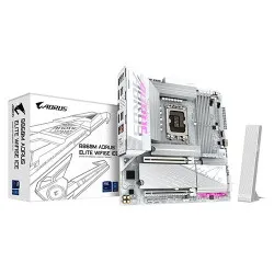Gigabyte B860M AORUS ELITE WIFI6E ICE Intel DDR5 LGA1851 Socket Motherboard Supports Intel Core Ultra 200 Series