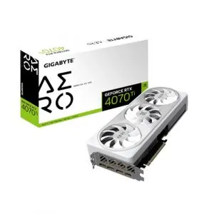 GIGABYTE GeForce RTX 4070 Ti AERO OC V2 12GB Nvidia Graphic Card (White)