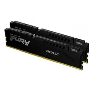 Kingston Fury Beast 32GB (16GB x2) DDR5 4800MHz Memory KF548C38BBK2/32