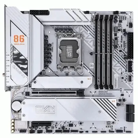 Colorful CVN B860M GAMING FROZEN V20 Wi-Fi 6Intel B860 LGA1851 DDR5 mATX Motherboard