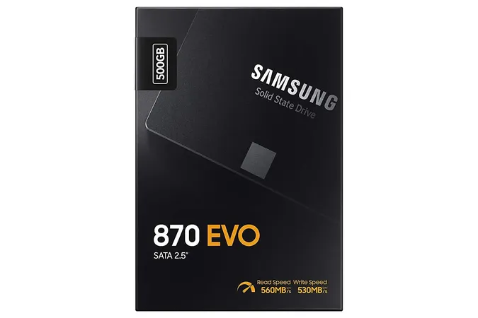 Samsung 870 Evo 500GB Internal SSD