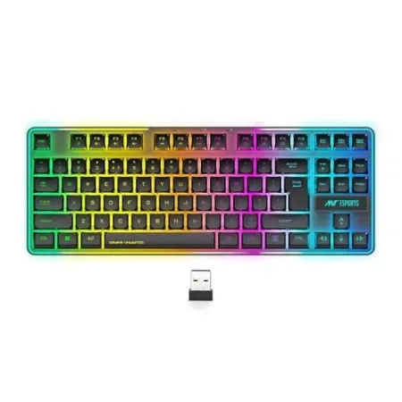 Ant Esports MK720 Pro V2 TKL White RGB Wireless Keyboard (MK720-PRO-V2-WHITE)