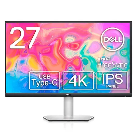 DELL S2722QC 27 Inch 4K QHD 60Hz IPS Panel 4MS Monitor