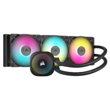 CORSAIR iCUE Link Titan 360 RX RGB 360mm CPU Liquid Cooler ( With LCD Display ) ( Black )