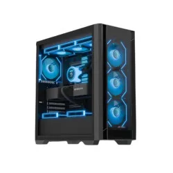 Ant Esports AQUA 360 4F Mid Tower Gaming Cabinet – Black
