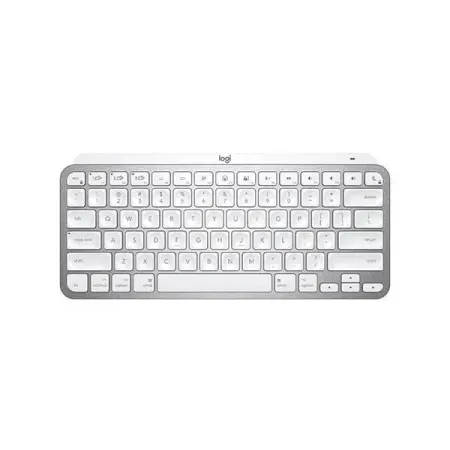 LOGITECH MX Keys Mini MAC Membrane Wireless Keyboard ( Pale Grey )