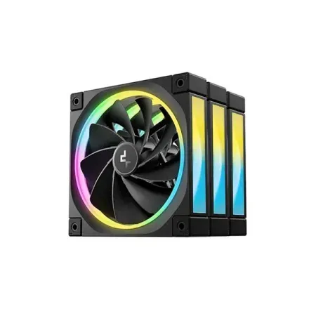 Deepcool FL12R WH-3 IN 1 ARGB 120mm Cabinet Fan (Black)