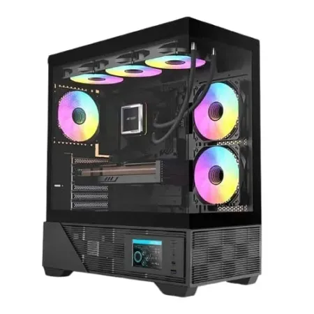 Ant Esports Crystal X6 Digital ARGB E-ATX Mid Tower case