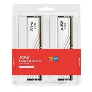 Adata XPG Lancer Blade RGB White 32GB (16GBx2) 6000MHz CL36 DDR5 Desktop RAM