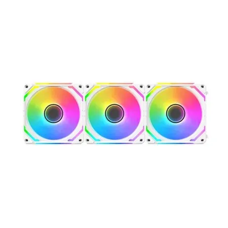 Xigmatek Starlink Ultra Arctic 120mm ARGB Cabinet Fan (Triple Pack)