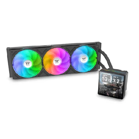 Thermaltake TH360 V2 Ultra Argb Sync Snow Edition Cpu Liquid Cooler (White) (CL-W405-PL12SW-A)