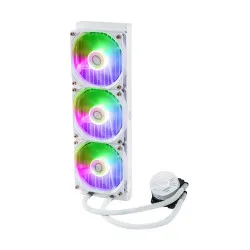 Cooler Master MasterLiquid 360L Core ARGB 360mm Close-Loop PWM AIO CPU Liquid Cooler - White
