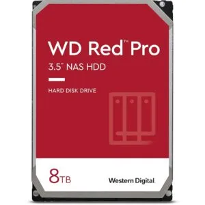 Western Digital WD Red Pro 8TB 3.5" SATA 7200RPM NAS Internal Hard Disk Drive