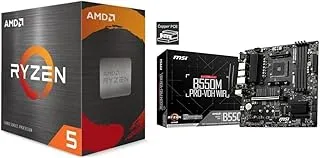 AMD 5000 Series Ryzen 5 5600X Desktop Processor 6 cores 12 Threads 35 MB Cache 3.7 GHz Upto 4.6 GHz Socket AM4 500 Series Chipset (100-100000065BOX)