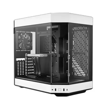 HYTE Y60 Dual Chamber Mid-Tower ATX Case Black White (CS-HYTE-Y60-BW)