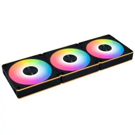 Lian Li UNI FAN CL Wireless Reverse Blade 120mm 3 Pack Black (G99.12RCL1W3B.IN)