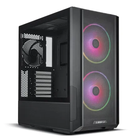Lian Li Lancool 216 RGB (E-ATX) Mid Tower Cabinet With Tempered Glass Side Panel (White)