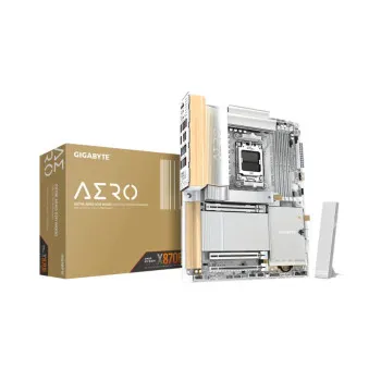 Gigabyte X870E AERO X3D WOOD AMD AM5 Socket DDR5 Motherboard