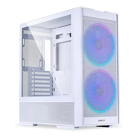 Lian Li Lancool 206 Argb Atx Mid Tower Cabinet (White) (G99-LAN206RW-IN)