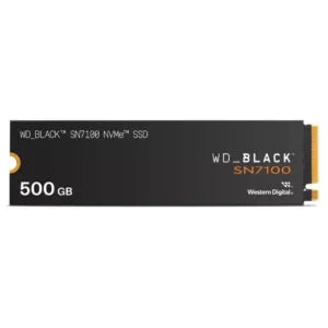 Western Digital WD Black SN7100 500GB Gen 4 NVMe M.2 Internal SSD WDS500G4X0E