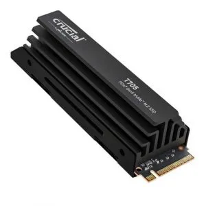 Crucial T705 4TB PCIe Gen5 NVMe M.2 SSD with heatsink CT4000T705SSD5