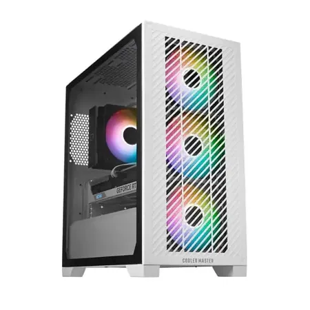 Cooler Master Elite 301 ARGB Cabinet - White