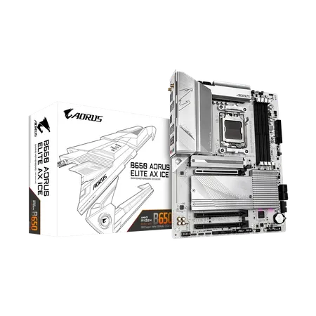 Gigabyte B650 AORUS Elite AX ICE AM5 DDR5 Motherboard