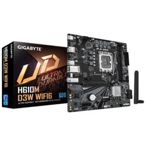 Gigabyte H610M D3W WIFI6 (Rev. 1.1) DDR5 LGA1851 Socket Motherboard
