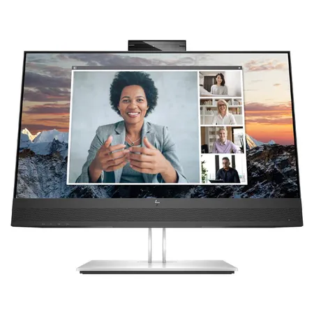 HP E24m G4 24-inch Full-HD IPS Conferencing Monitor with Built-in speakers and 5MP Webcam