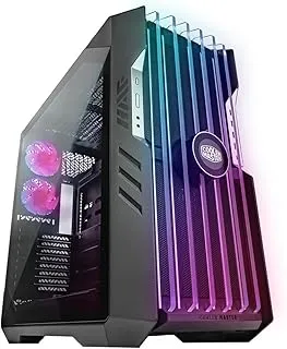Cooler Master Glass HAF 700 Evo Computer Case - with Iris LCD|Argb Gen 2 Controller|Supports Up to SSI-Eeb Motherboard|Type C Connector|Up to 480Mm Radiator Support|High-Performance Case Fan