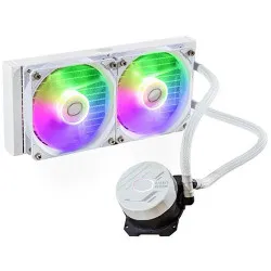 Cooler Master MasterLiquid 240L Core ARGB 240mm Close-Loop PWM AIO CPU Liquid Cooler - White