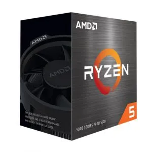 AMD Ryzen 5 5600X Processor (6 Cores, 12 Threads, Max. Boost Clock Up To 4.6GHz, AM4 Socket and 35MB Cache)