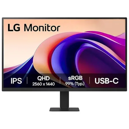 LG 27U631A-B 27" 100Hz QHD IPS Monitor USB Type-C 15W PD HDR10
