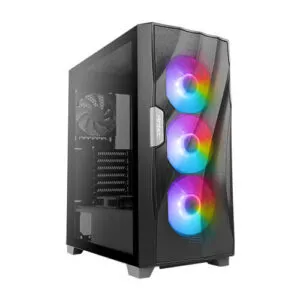 Antec DF700 FLUX ATX Mid Tower Gaming Cabinet Black with 3 x 120MM ARGB and 2 x 120MM Pre-Installed Fans