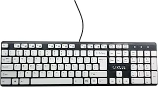 Circle C-23 Performer Wired USB Keyboard (White)
