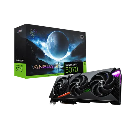 MSI GeForce RTX 5070 Vanguard OC 12GB Nvidia Graphic Card