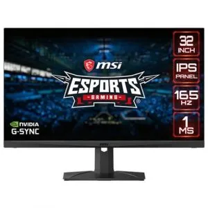 MSI Optix MAG321QR 32 Inch 127.1% SRGB with NVIDIA G-Sync Gaming Monitor