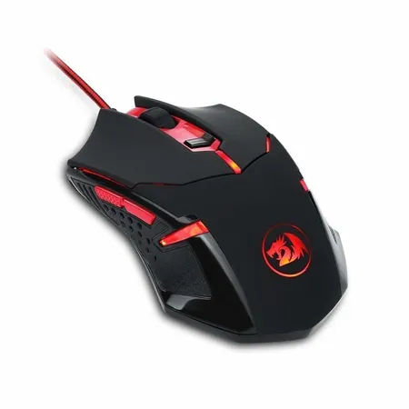 Redragon CENTROPHORUS M601 RGB Blacklit 7200 DPI Gaming Mouse (Wired)
