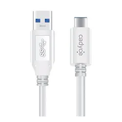 Cadyce USB-C to USB 3.0 A Type Male Cable (CA-C3AM)