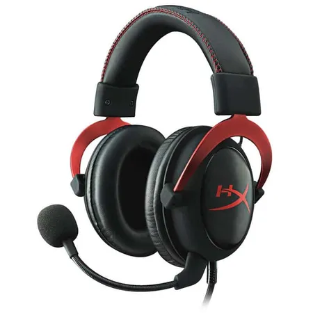 HYPERX Cloud 2 Wired 7.1 Surround Gaming Headphone ( Red ) ( PC / Mobile / Xbox )[ HyperX Cloud II ]