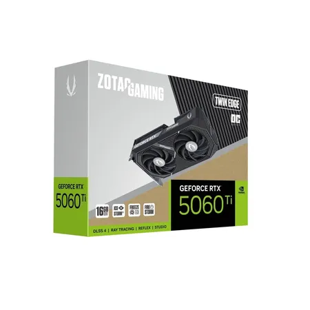 Zotac Gaming GeForce RTX 5060 Ti Twin Edge OC 16GB GDDR7 Graphic Card ZT-B50620H-10M