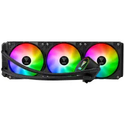 GAMDIAS Aura GL 360 RGB 360mm CPU Liquid Cooler (Black)