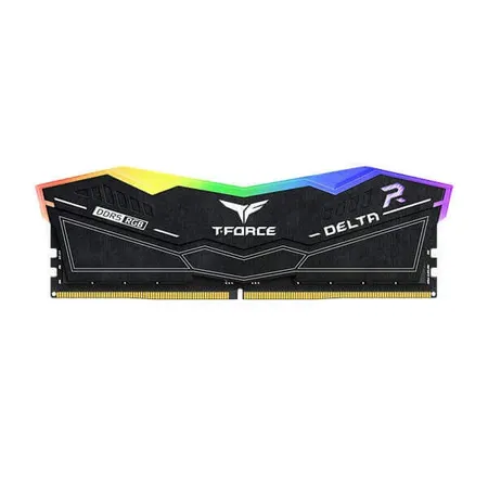 TeamGroup T-Force Delta RGB 16GB (16GBx1) DDR5 5200MHz Desktop RAM (Black) FF3D516G5200HC40C01