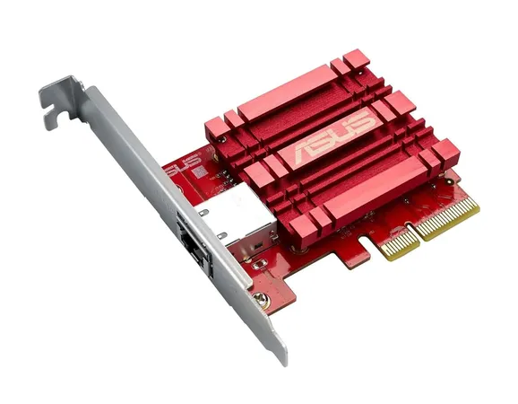 ASUS XG-C100C 10GBASE-T PCIE NETWORK ADAPTER, RED