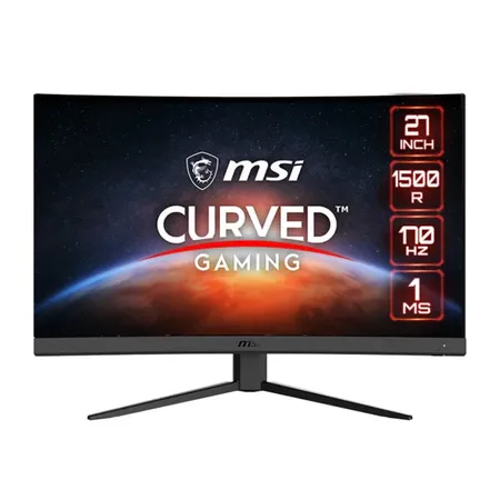 MSI Optix G27C4 E2 27 Inch FHD 170Hz VA Panel 117% SRGB 1ms AMD Free Sync Gaming Monitor